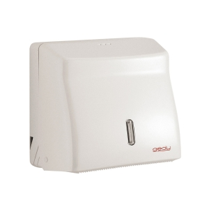 Commercial Washroom 2426-02 Origins Living Paper/Roll Dispenser - White 2426-02