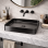 Abode Iox 500x350mm Tablet Steel Basin - PVD Black