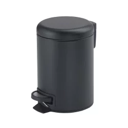 Bathroom Waste Pedal Bins 3309-14 Origins Living Potty Pedal Bin 5L - Black 3309-14