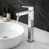 Tall Basin Bathroom Mixers Chrome AB12423 Abode Fervour Tall Basin Mixer - Chrome Bathroom Taps