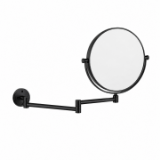 Origins Living Hutton Reversible 5x Magnifying Wall Mirror - Black HTN-007520-BK