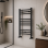 Grada Straight 30mm Ladder Radiator (600x800x30mm) - Anthracite