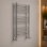 Grada Curved 30mm Ladder Radiator (500x1200x30mm) - Chrome Heated towel rails 