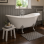 Fareham Freestanding 1760x710x775mm 0TH Bath w/Feet