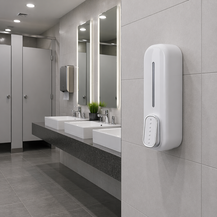 Origins Living Mullet Soap & Sanitiser Dispenser - White 2294-02