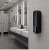Commercial Washroom 2294-14 Origins Living Mullet Soap & Sanitiser Dispenser - Black 2294-14