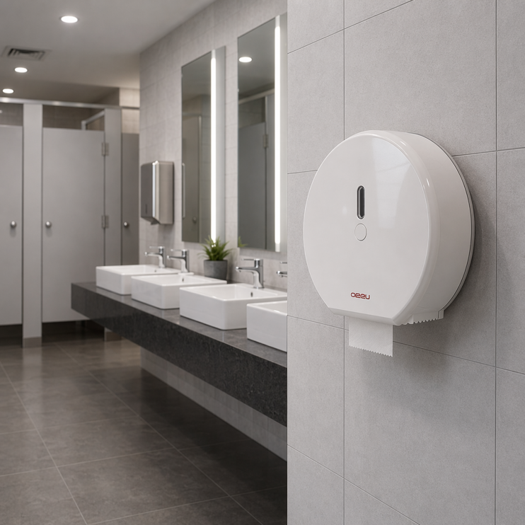 Origins Living Maxi Jumbo Rollpaper Dispenser - White 2429-02