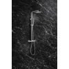 Vema Thermostatic Shower Column w/Fixed Head & Riser - St/Steel