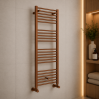 Grada Straight 30mm Ladder Radiator (500x1600x30mm) - Brushed Bronze