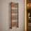 Grada Straight 30mm Ladder Radiator (500x1600x30mm) - Brushed Bronze