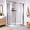 Classix 900mm x 6mm Glass 2 Door Easy-Fit Quadrant & 45mm Tray Pack - Chrome