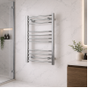 Grada Curved 30mm Ladder Radiator (500x800x30mm) - Chrome