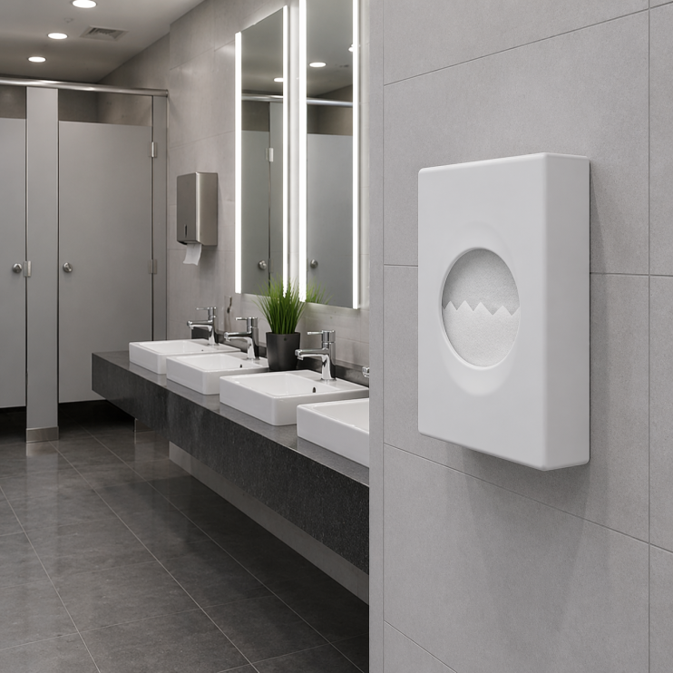 Origins Living Sanitary Bag Holder - White 2430-02