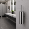 Commercial Washroom 2433/03-13 Origins Living Hotellerie Toilet Brush Wall Mounted - Chrome 2433/03-13