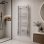 Grada Straight 30mm Ladder Radiator (500x800x30mm) - Chrome