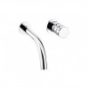 Abode Kite Wall Mounted Basin Mixer - Chrome Abode Kite Wall Mounted Basin Mixer - Chrome Bathroom Taps