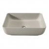 Abode Cava 450x350mm Tablet Basin - Pebble Grey