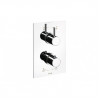 Abode Harmonie Concealed Shower (2 Exit) - Chrome Bathroom Taps