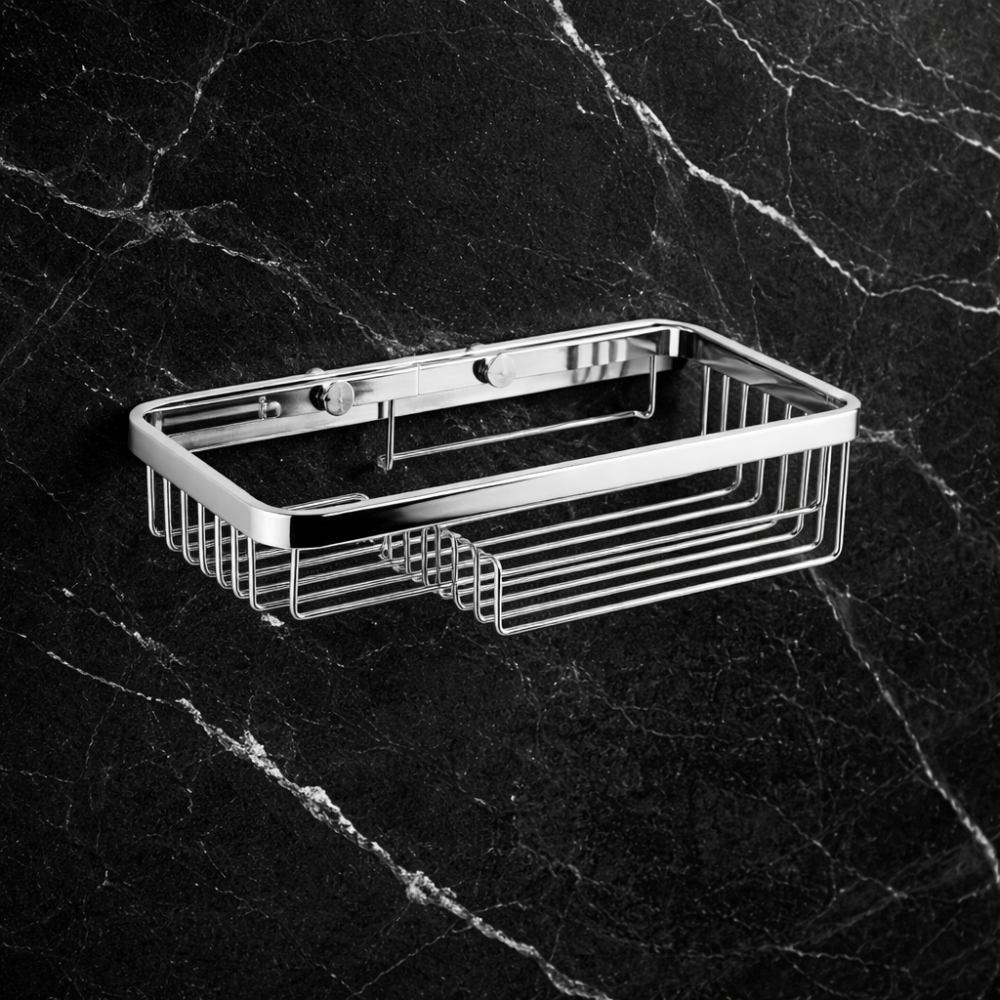 Origins Living Combined Shower Basket - Chrome 189793