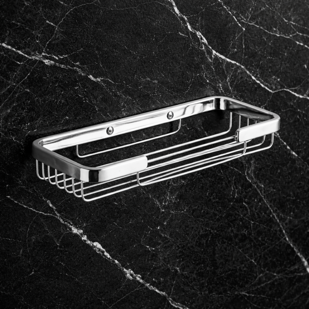 Origins Living Dakota Double Basket - Chrome 2418-13