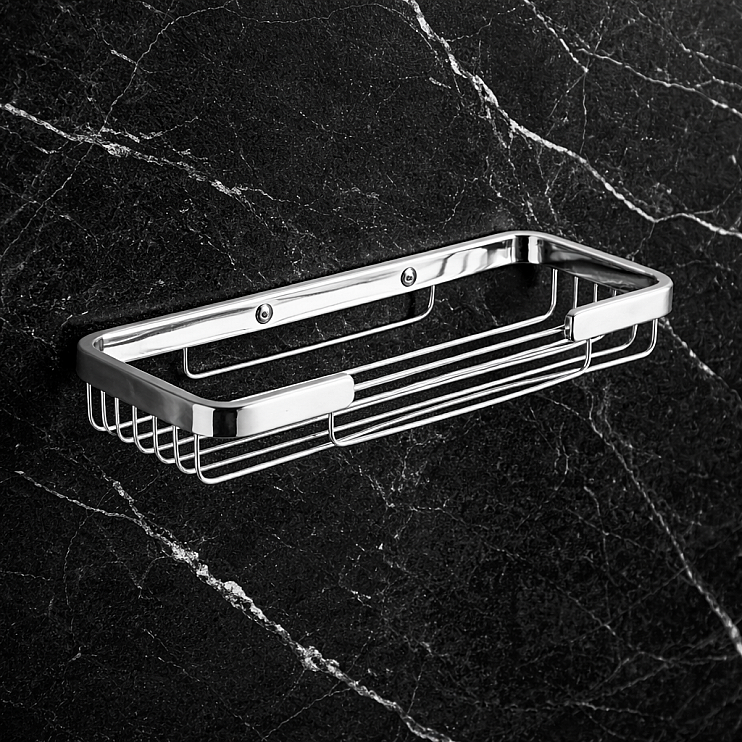 Origins Living Dakota Double Basket - Chrome 2418-13 Origins Living Dakota Double Basket - Chrome 2418-13