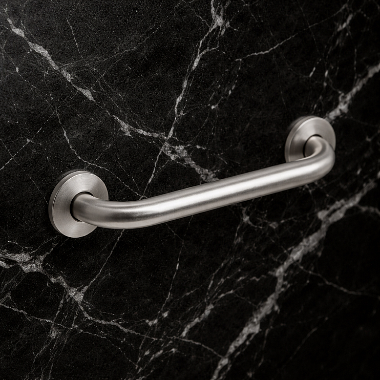 Origins Living G Pro Grab Bar 32cm - Polished 5020/24-13 Bathroom Accessory