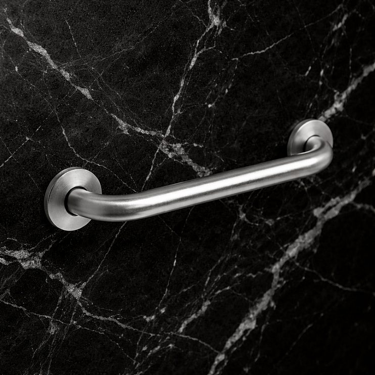 Origins Living G Pro Grab Bar 53cm - Polished 5020/45-13 Bathroom Accessory