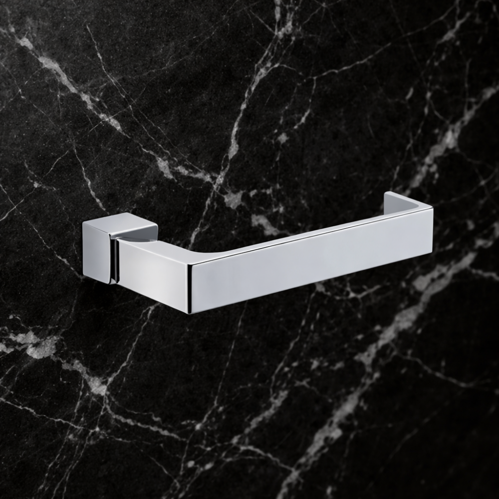 Pirenei in Chrome Accessories PI24-13 Origins Living Pirenei Open Toilet Roll Holder - Chrome PI24-13