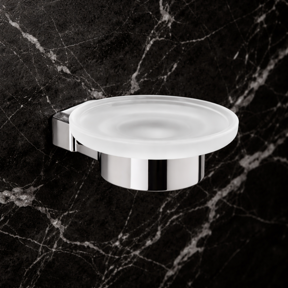 Pirenei in Chrome Accessories PI11-13 Origins Living Pirenei Soap Dish - Chrome PI11-13