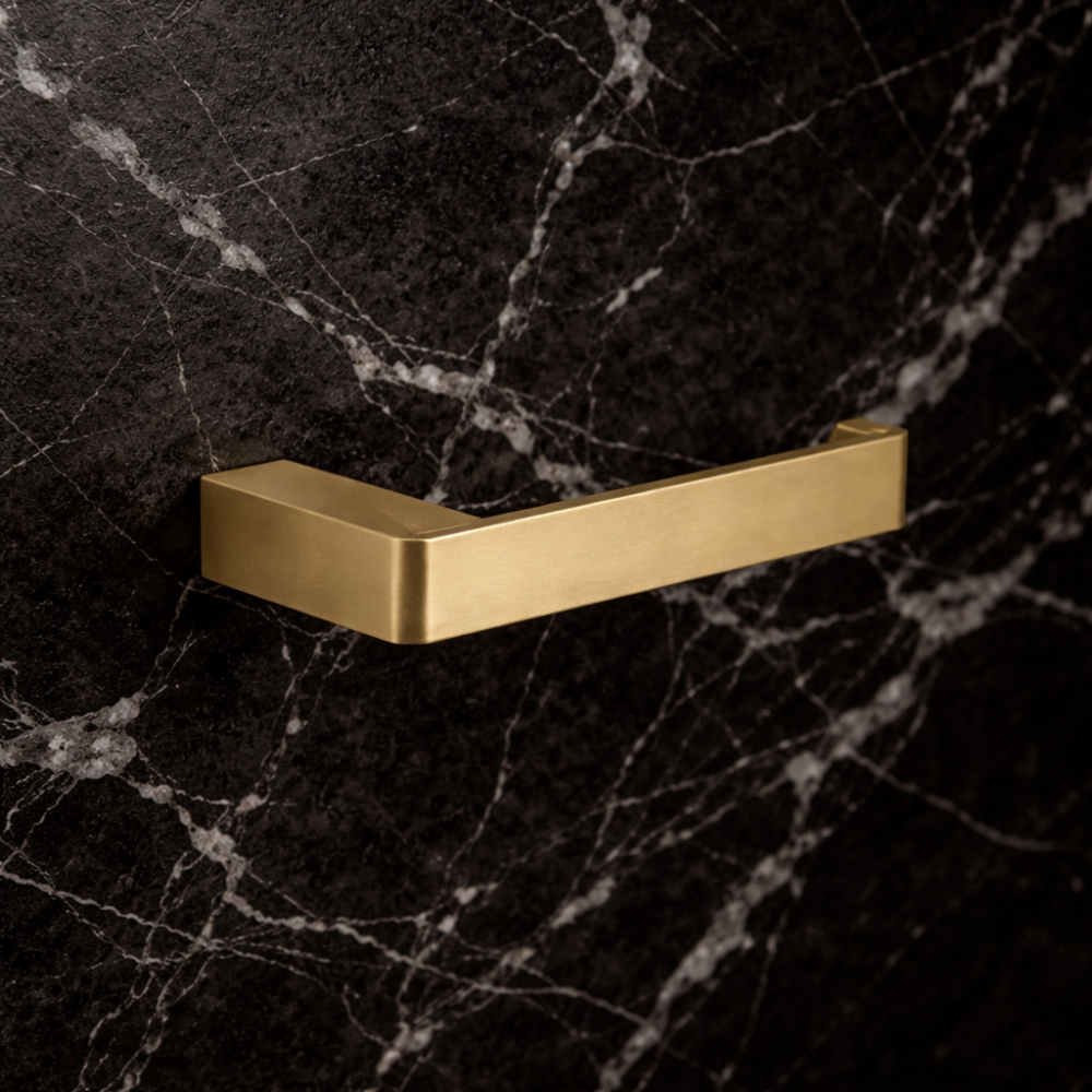 Origins Living Pirenei Open Toilet Roll Holder - Brushed Gold PI24-88