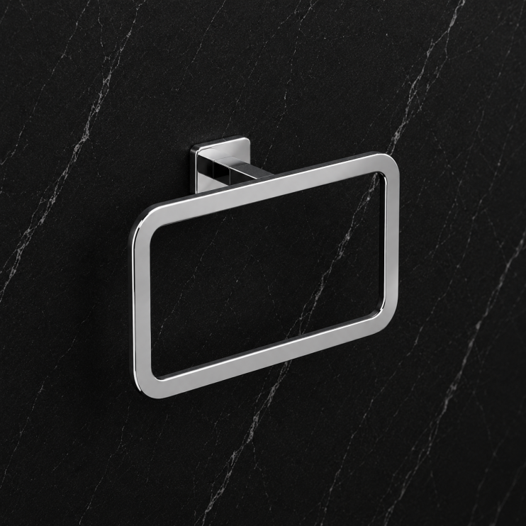 Origins Living Atena Towel Ring - Chrome 4470-13 Bathroom Accessory