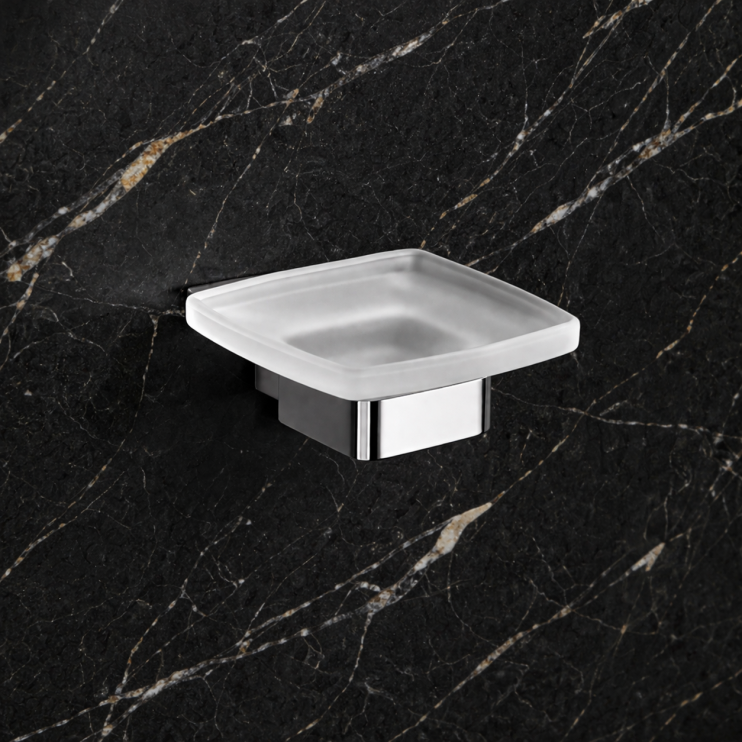 Origins Living Lounge Soap Dish - Chrome 5411-13 Bathroom Accessory