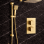 Square Concealed Valve Head & Arm Shower Pack - Brushed Brass