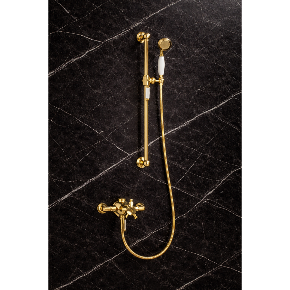 Berwick Concentric Single Outlet Shower Valve & Riser Kit Pack 1 - Brushed Brass Berwick Concentric Single Outlet Shower Valve & Riser Kit Pack 1 - Brushed Brass