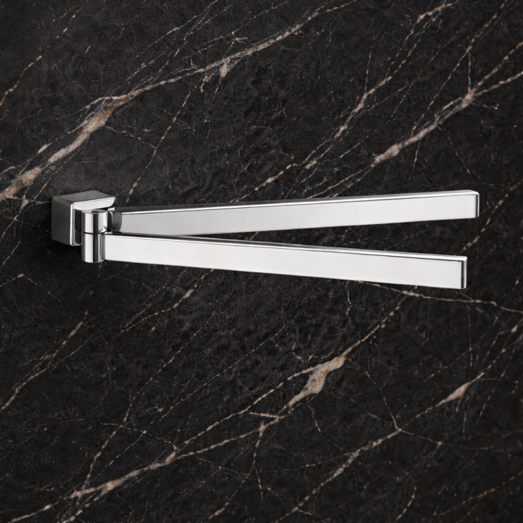 Origins Living Lounge Swing Towel Rail - Chrome 5423-13