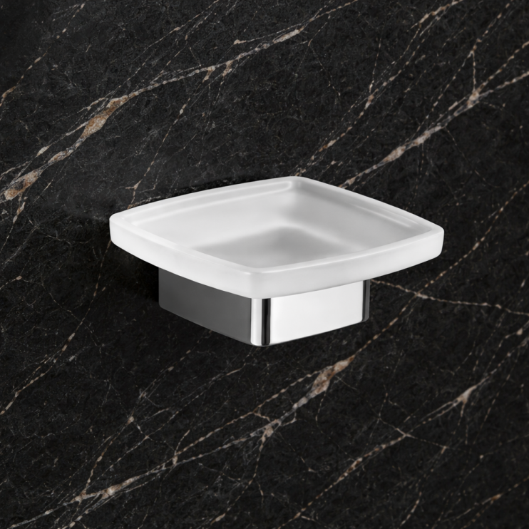 Origins Living Lounge Soap Dish Freestanding - Chrome 5451-13