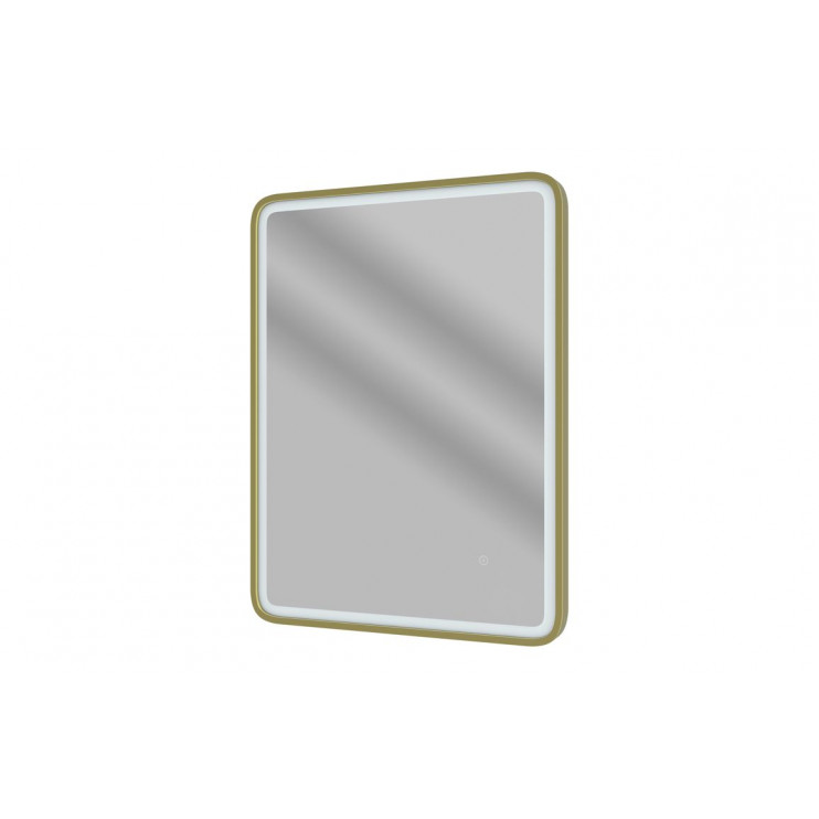Kota 600mm Rectangle Front-Lit LED Mirror - Brushed Bronze