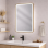 Kota 600mm Rectangle Front-Lit LED Mirror - Brushed Bronze