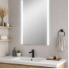 Cyra 500x700mm Rectangle Front-Lit LED Mirror