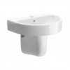 Cilantro 555x430mm 1TH Basin & Semi Pedestal