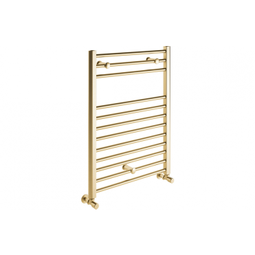 Grada Straight 30mm Ladder Radiator (500x800x30mm) - Brushed Brass