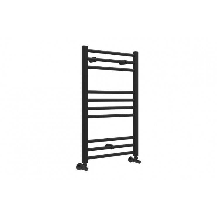 Grada Straight 30mm Ladder Radiator (500x800x30mm) - Matt Black