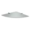 Bathroom Accessories Artemis Shelves 2119/24-00 Origins Living Artemis Corner Glass Shelf - Chrome 2119/24-00