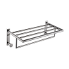 Origins Living G Pro Towel Rack with Hooks - Chrome 5035-13 Bathroom Accessory