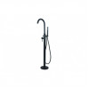 Floor Mounted Bath Mixers DITB1158 Pescara Floor Standing Bath/Shower Mixer - Matt Black