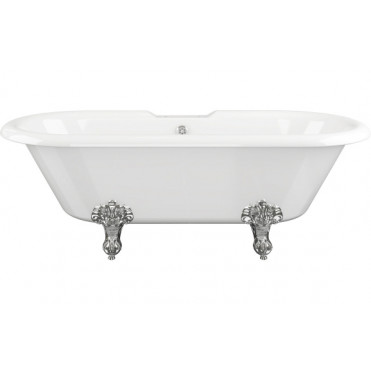 Richmond Freestanding 1690x740x620mm 2TH Bath w/Feet - White
