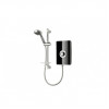 Triton Aspirante 8.5kW Contemporary Electric Shower - Black Gloss