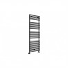 Teplo Round Ladder Radiator (500x1450mm) - Black
