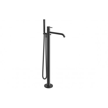 Vema Maira Range of Bathroom Taps & Mixers DITB1100 Vema Maira Floor Standing Bath Filler - Matt Black