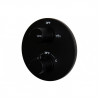 Vema Timea Black Two Outlet Thermostatic Valve Vema Timea Black Two Outlet Thermostatic Valve